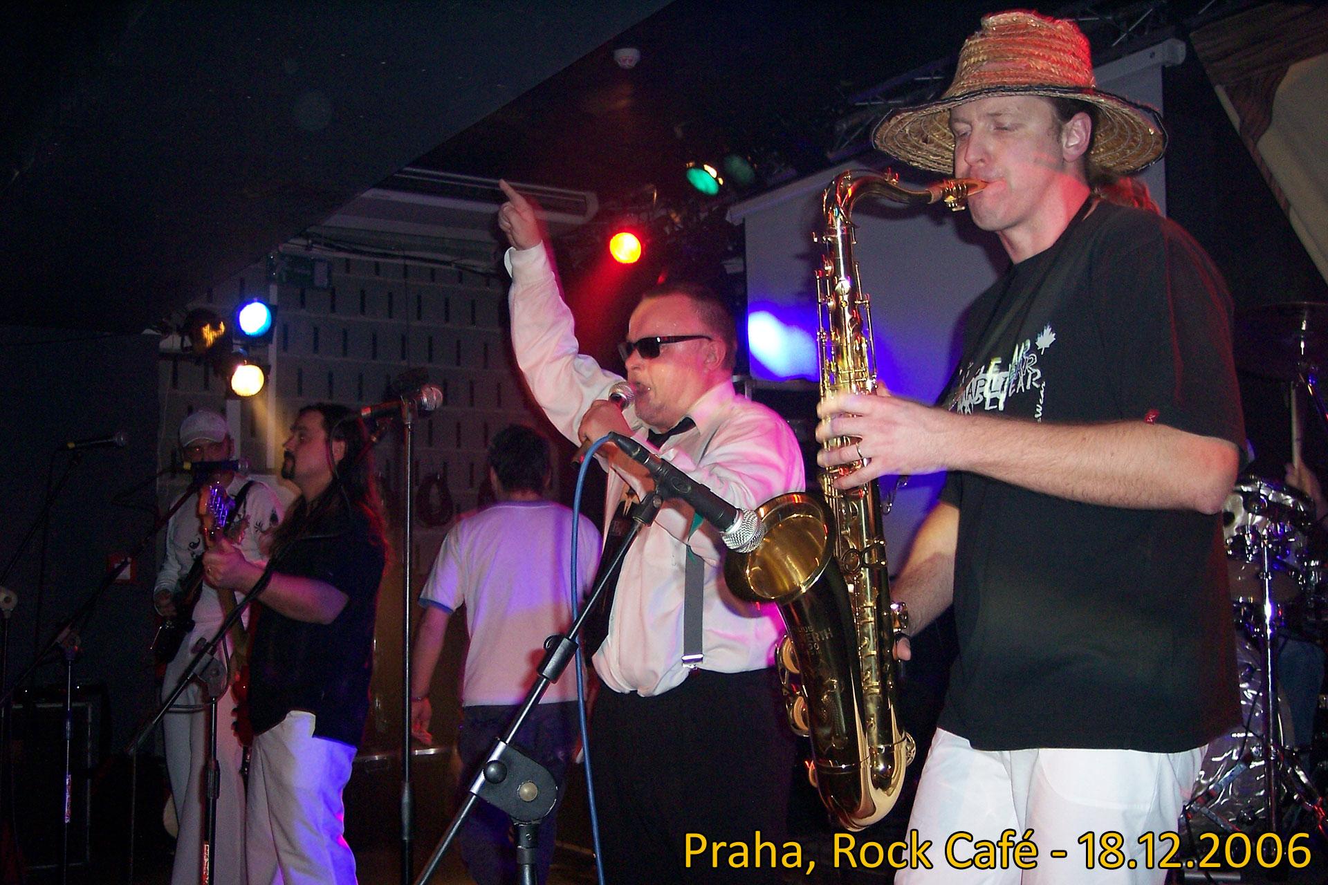 Praha, Rock Café, 18.12.2006