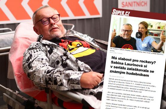 Zpívající právník Petr Pečený skončil v rukou lékařů.