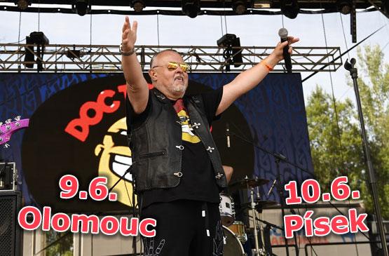 V pátek 9.6. zahrajeme v Olomouci a v sobotu 10.6. v Písku