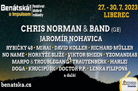 Festival dobré nálady Benátská! s Impulsem začíná již ve čtvrtek 27.7.!