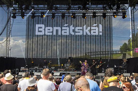 Dnes vystoupíme na festivalu Benátská!