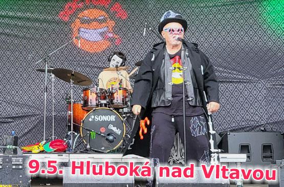 V sobotu 9.5. se představíme na Postřižinských slavnostech v Hluboké nad Vltavou