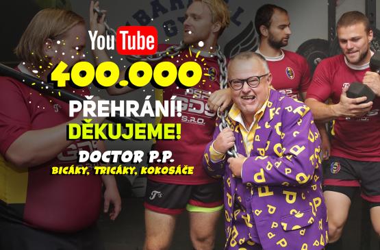 Ladně jsme se přehoupli přes 400.000 přehrání!